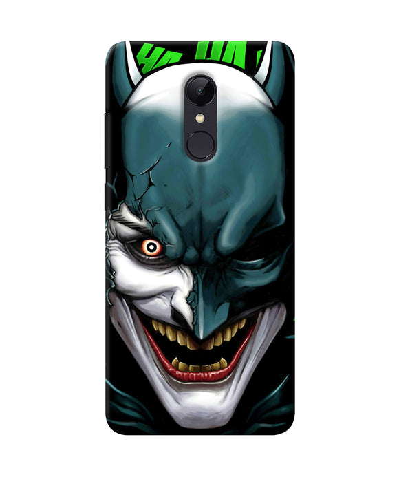 Batman Joker Smile Redmi 5 Back Cover