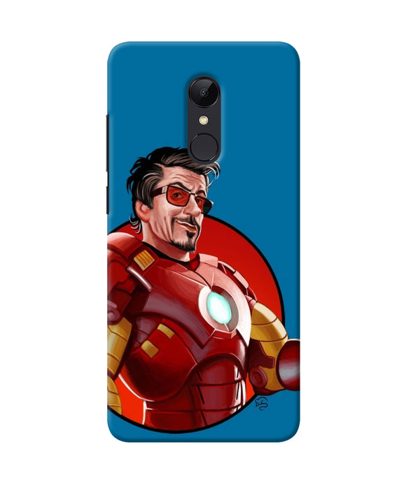 Ironman Animate Redmi 5 Back Cover