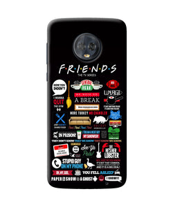 Friends Moto G6 Back Cover