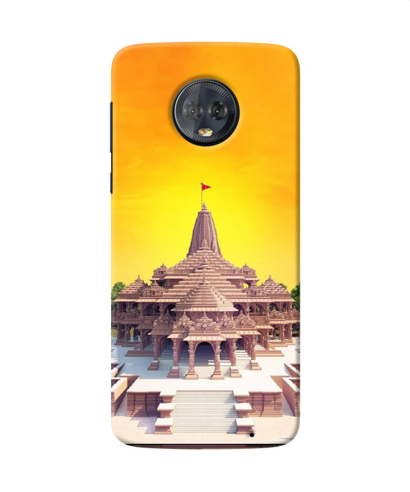 Ram Mandir Ayodhya Moto G6 Back Cover