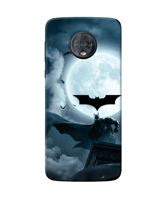 Batman Rises Moto G6 Real 4D Back Cover