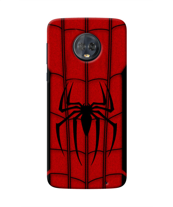 Spiderman Costume Moto G6 Real 4D Back Cover