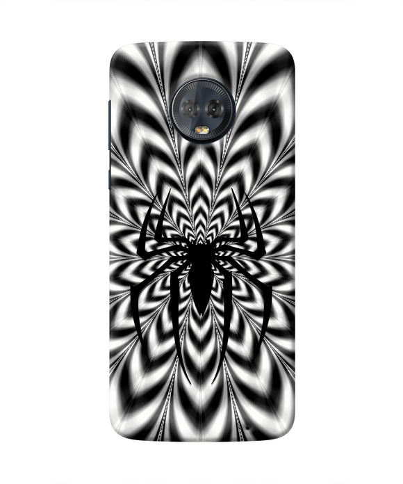 Spiderman Illusion Moto G6 Real 4D Back Cover