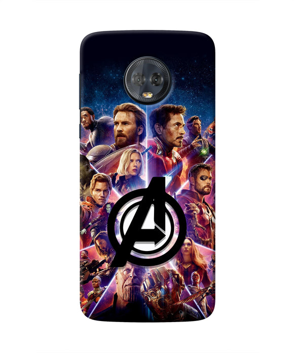 Avengers Superheroes Moto G6 Real 4D Back Cover
