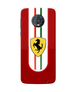 Ferrari Art Moto G6 Real 4D Back Cover