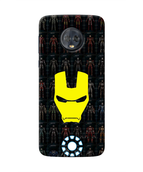 Iron Man Suit Moto G6 Real 4D Back Cover
