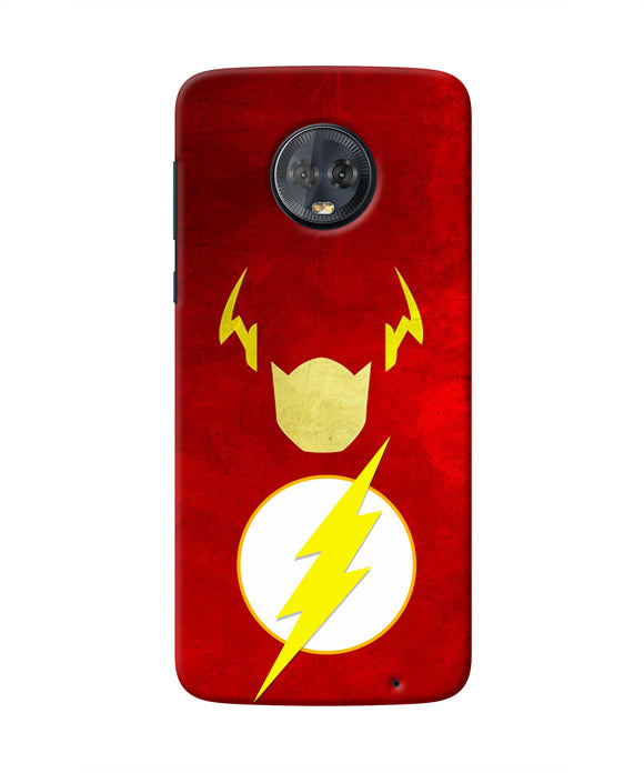 Flash Character Moto G6 Real 4D Back Cover