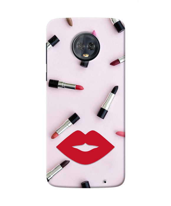 Lips Lipstick Shades Moto G6 Real 4D Back Cover