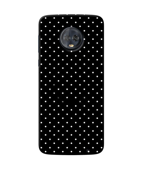 White Dots Moto G6 Pop Case