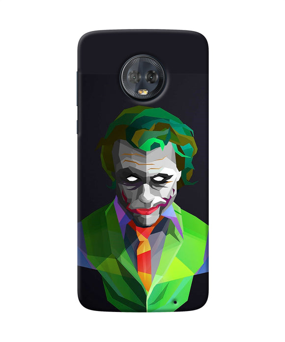Abstract Joker Moto G6 Back Cover