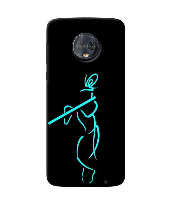 Lord Krishna Sketch Moto G6 Back Cover