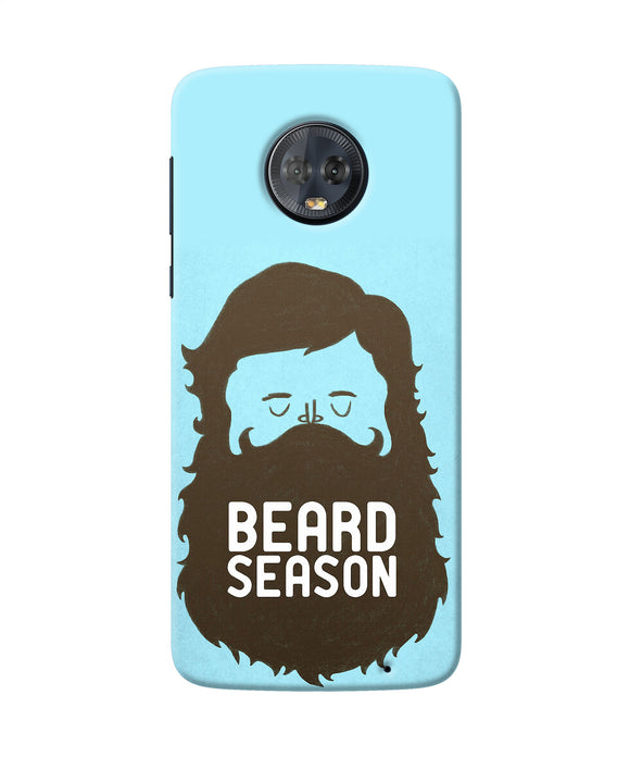 Beard Season Moto G6 Back Cover