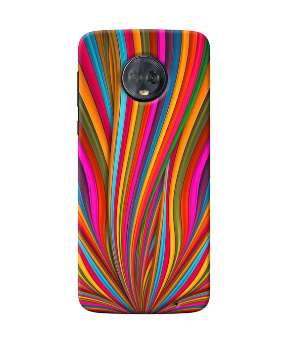 Colorful Pattern Moto G6 Back Cover