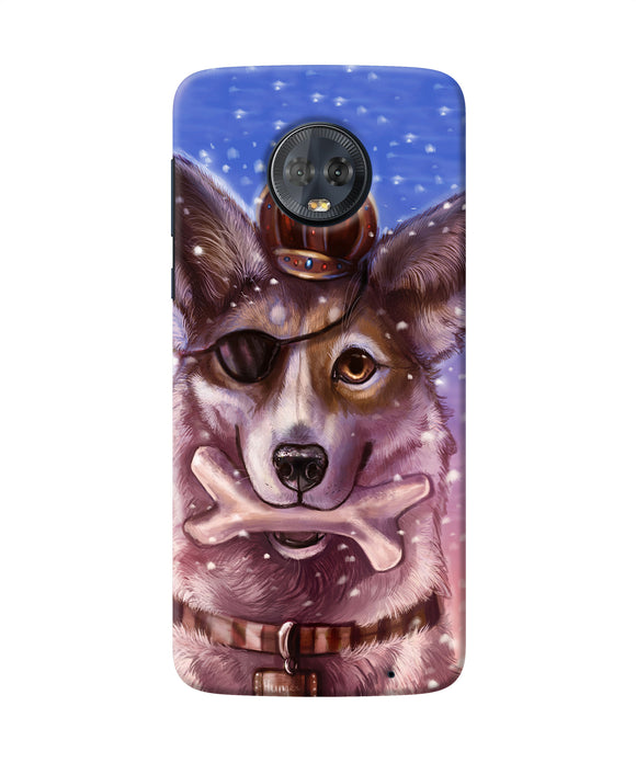 Pirate Wolf Moto G6 Back Cover