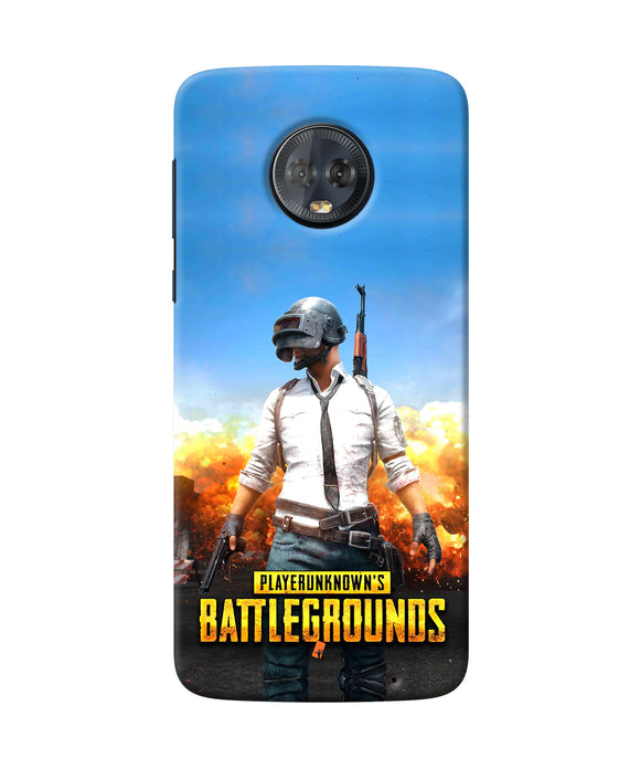 Pubg Poster Moto G6 Back Cover