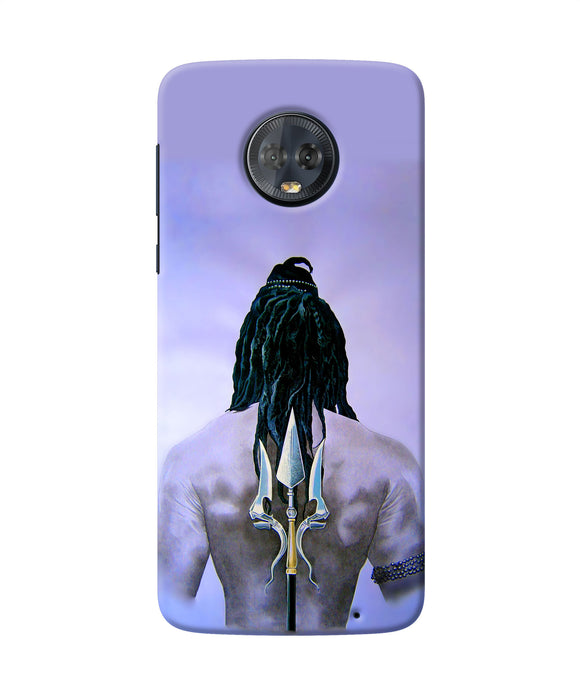 Lord Shiva Back Moto G6 Back Cover