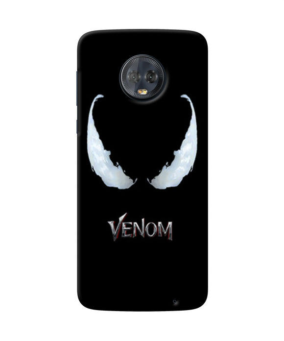 Venom Poster Moto G6 Back Cover
