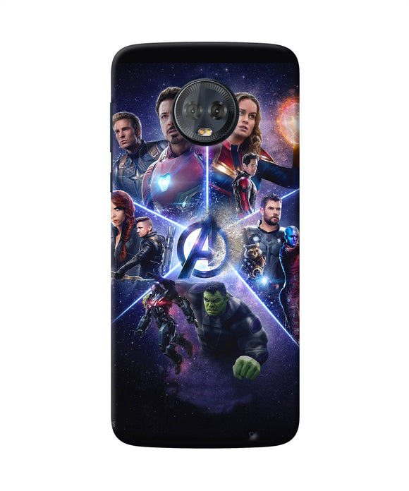 Avengers Super Hero Poster Moto G6 Back Cover
