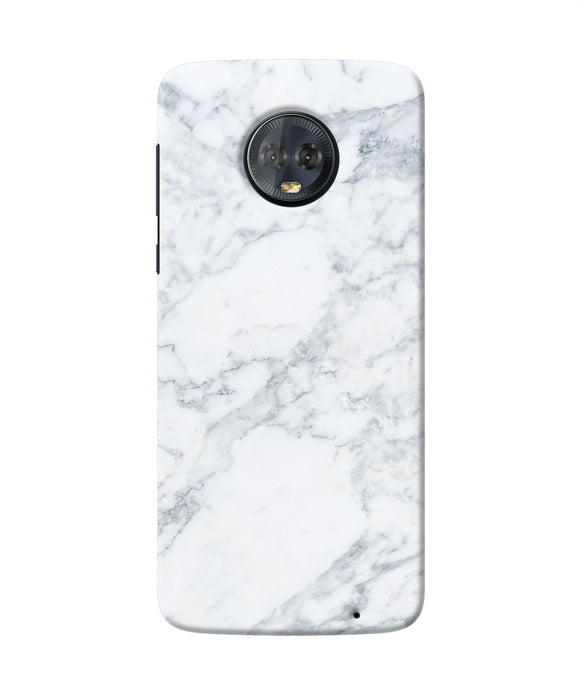 Marble Print Moto G6 Back Cover