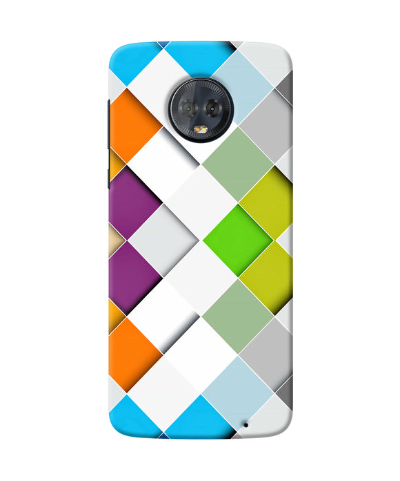 Abstract Color Box Moto G6 Back Cover