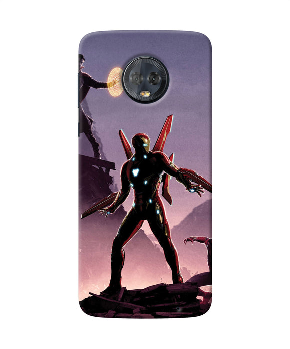 Ironman On Planet Moto G6 Back Cover