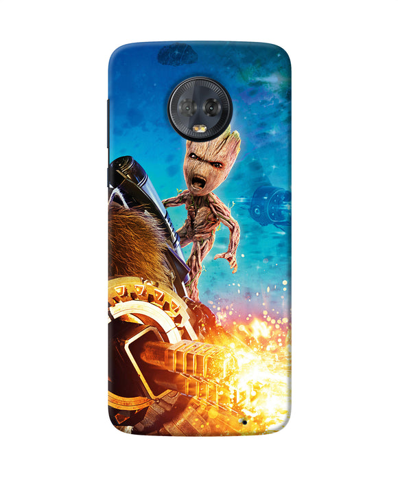 Groot Angry Moto G6 Back Cover