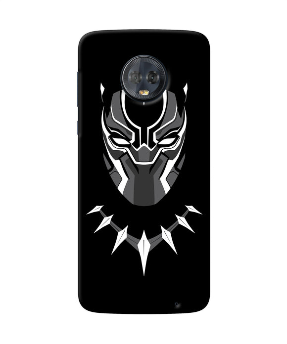 Black Penthon Cartoon Moto G6 Back Cover