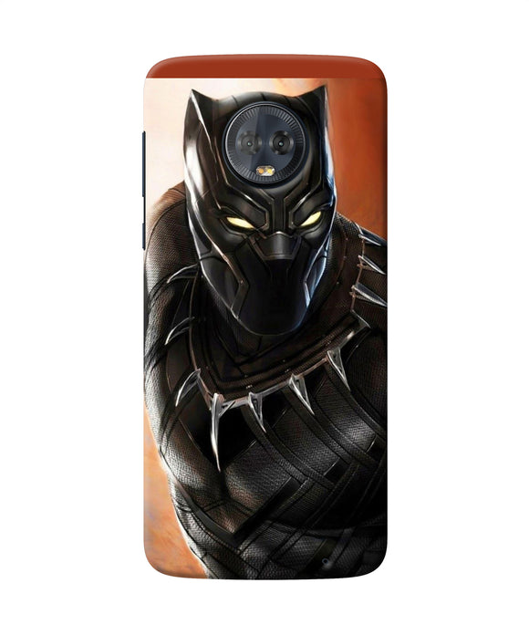 Black Penthon Super Hero Moto G6 Back Cover