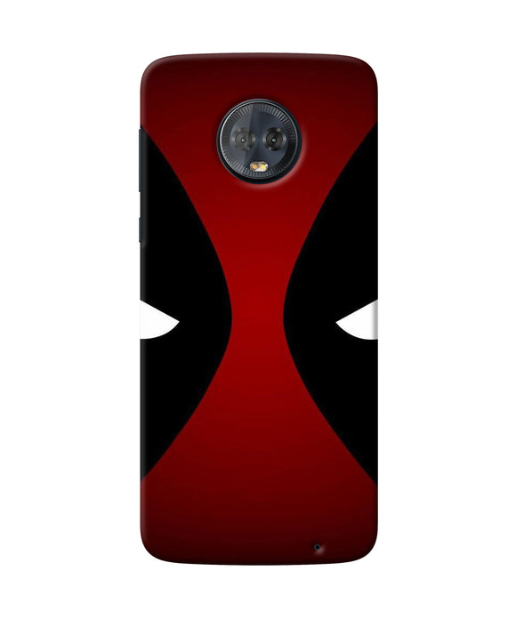 Deadpool Eyes Moto G6 Back Cover