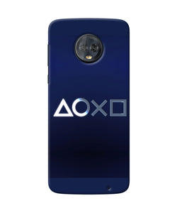 Aoxo Logo Moto G6 Back Cover