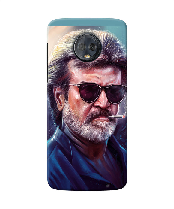 Rajnikant Smoking Moto G6 Back Cover