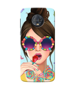 Fashion Girl Moto G6 Back Cover