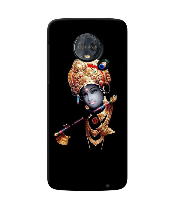 Lord Krishna With Fluet Moto G6 Back Cover