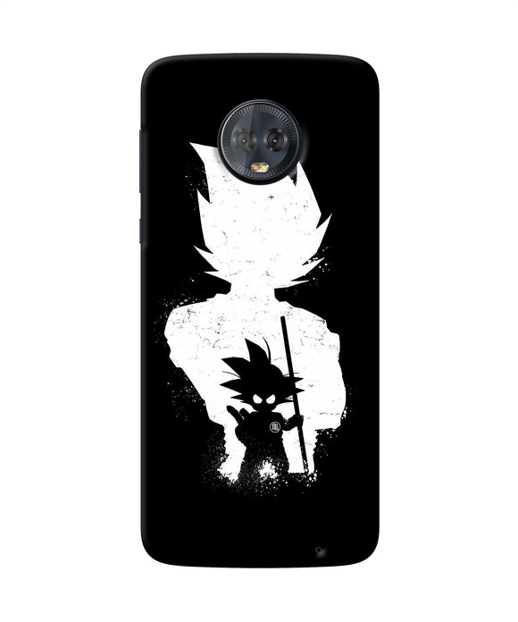 Goku Night Little Character Moto G6 Back Cover