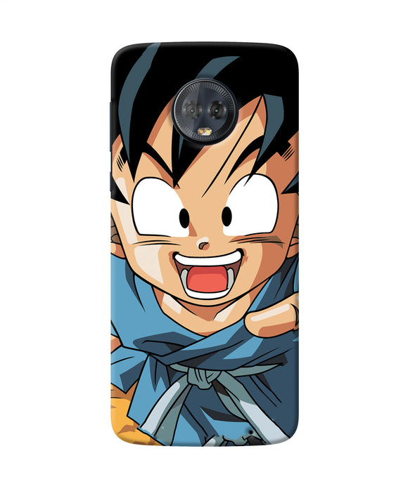 Goku Z Character Moto G6 Back Cover