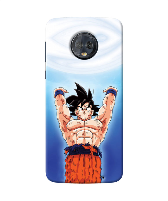 Goku Super Saiyan Power Moto G6 Back Cover