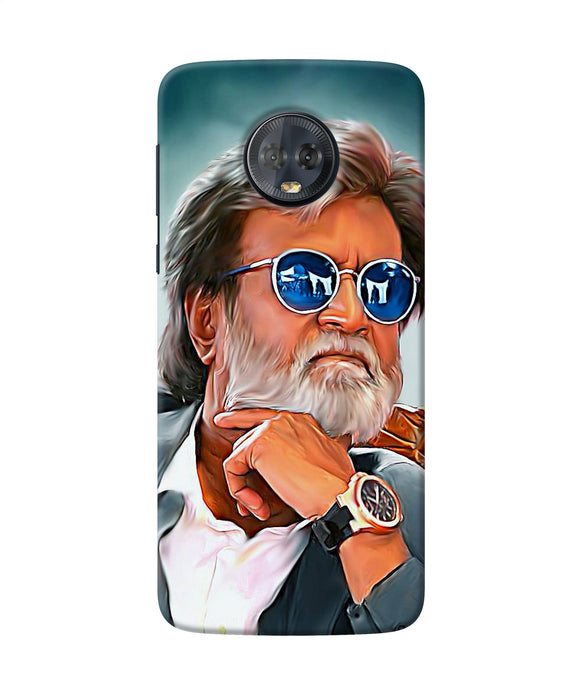 Rajnikant Painting Moto G6 Back Cover