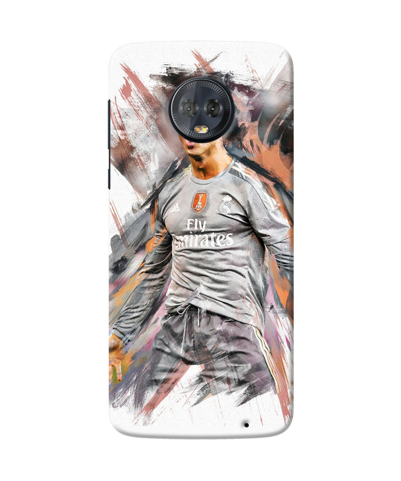 Ronaldo Poster Moto G6 Back Cover