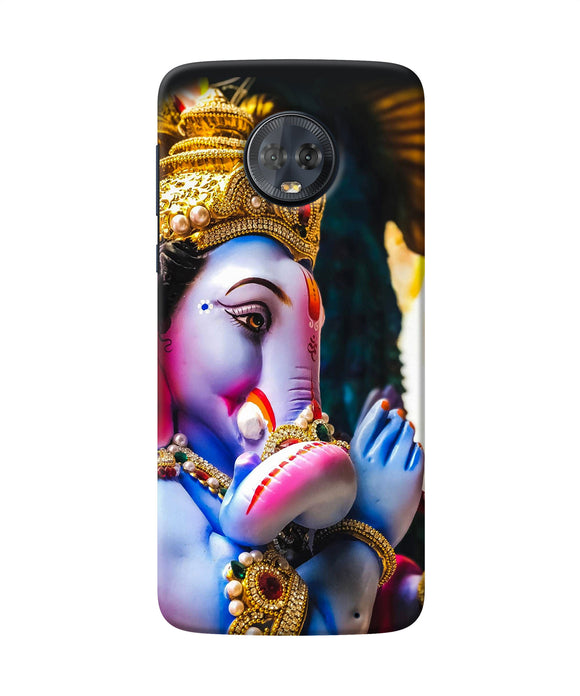 Lord Ganesh Statue Moto G6 Back Cover