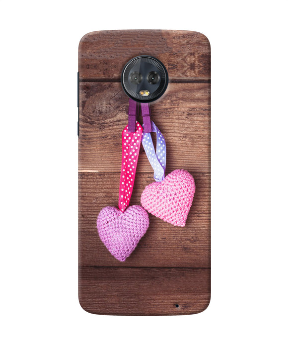 Two Gift Hearts Moto G6 Back Cover