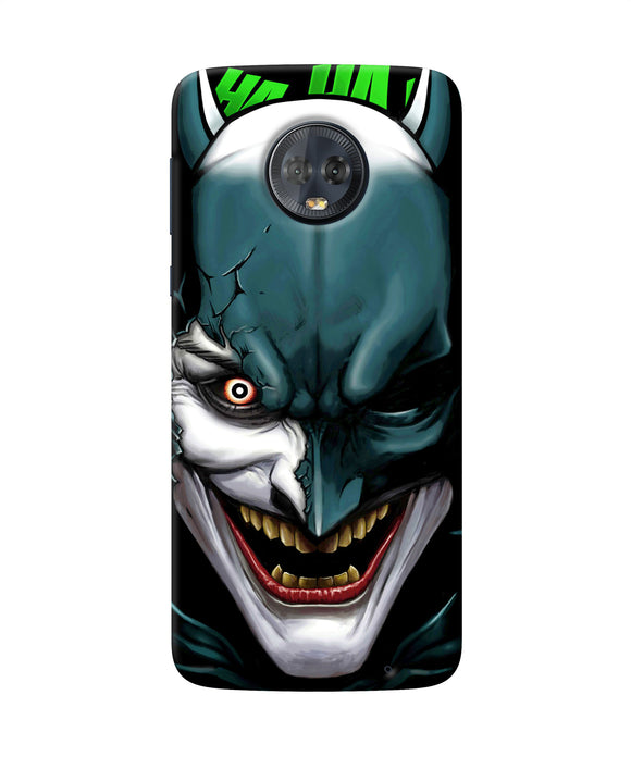 Batman Joker Smile Moto G6 Back Cover
