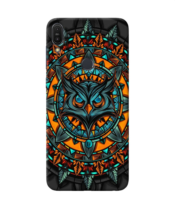 Angry Owl Art Asus Zenfone Max Pro M1 Back Cover