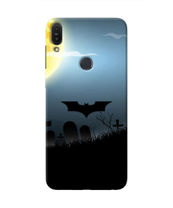 Batman Scary cemetry Asus Zenfone Max Pro M1 Real 4D Back Cover