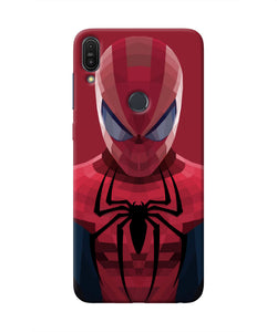 Spiderman Art Asus Zenfone Max Pro M1 Real 4D Back Cover