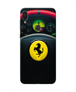 Ferrari Steeriing Wheel Asus Zenfone Max Pro M1 Real 4D Back Cover