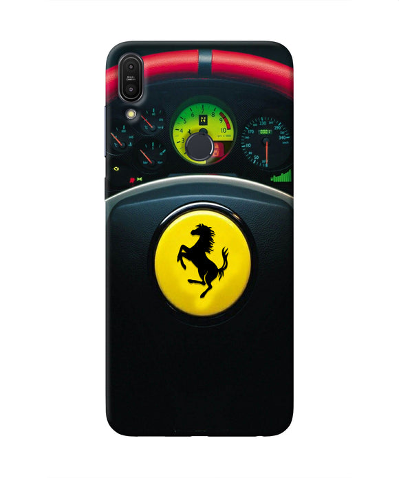 Ferrari Steeriing Wheel Asus Zenfone Max Pro M1 Real 4D Back Cover