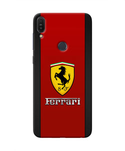 Ferrari Abstract Red Asus Zenfone Max Pro M1 Real 4D Back Cover