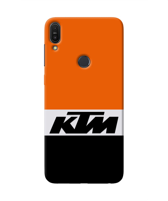 KTM Colorblock Asus Zenfone Max Pro M1 Real 4D Back Cover