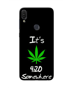 Weed Quote Asus Zenfone Max Pro M1 Real 4D Back Cover