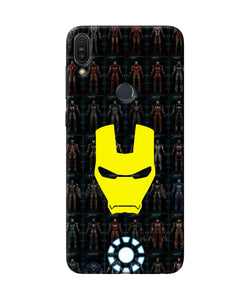 Iron Man Suit Asus Zenfone Max Pro M1 Real 4D Back Cover